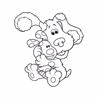 Blue's clues coloring page 11