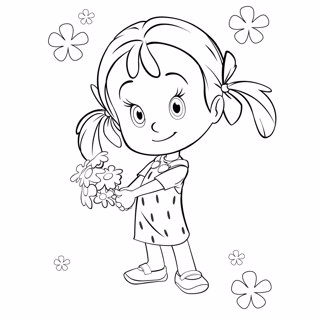 Cleo and cuquin coloring page 3