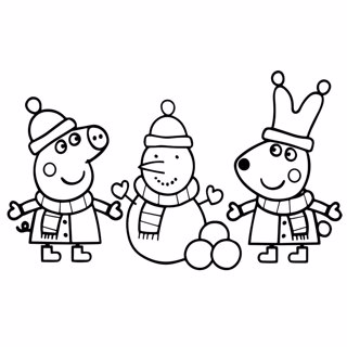 Peppa Pig coloring page 7