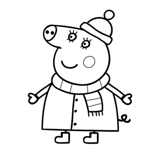 Peppa Pig coloring page 15