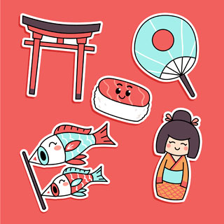 Japan coloring pages