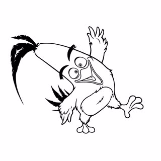 Angry Birds coloring page 11