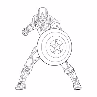 Avengers coloring page 6