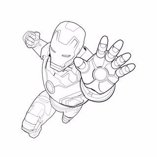 Avengers coloring page 7