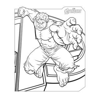 Avengers coloring page 13