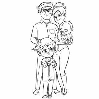 Baby Boss coloring page 5