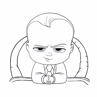 Baby Boss coloring page 9