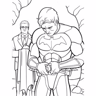 Batman coloring page 6