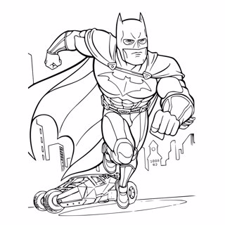 Batman coloring page 7