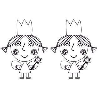 Ben and Holly's Little Kingdom coloring page 4