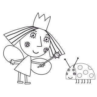 Ben and Holly's Little Kingdom coloring page 10
