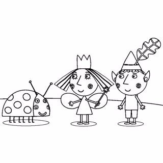 Ben and Holly's Little Kingdom coloring page 11