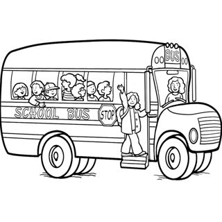 Joyful School Bus Ride: Adventures Await!