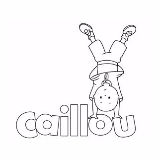 Caillou coloring page 5