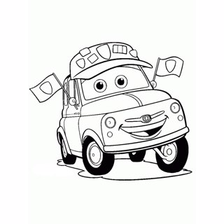 Cars coloring page 5