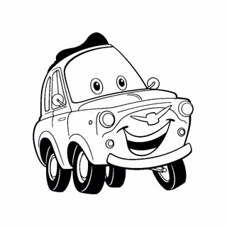 Cars coloring page 6