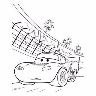 Cars coloring page 14