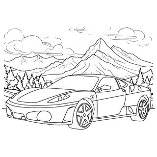 Mountain Drive: Exploring Scenic Routes in a Sports Car