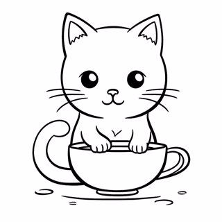 Tea Cup Kitten: A Cute and Cozy Companion