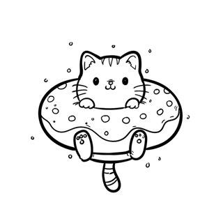 Donut Delight: Cat's Day Out