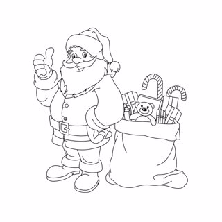 Christmas coloring page 11