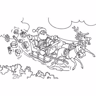 Christmas coloring page 15