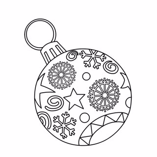 Christmas coloring page 17