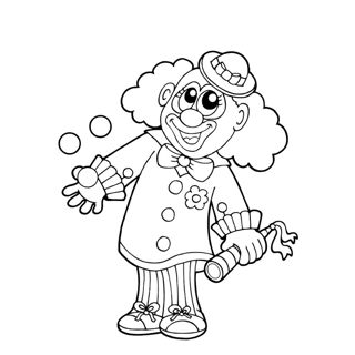 Joyful Juggler: A Day in the Life of a Circus Clown