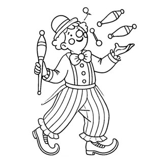 Joyful Juggler: A Day at the Circus