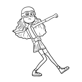 Despicable Me: Fun Character Coloring Page