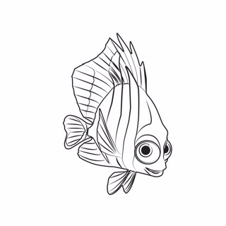 Finding Dory coloring page 12