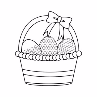 Easter coloring page 9