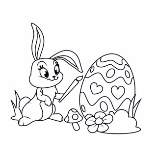 Easter coloring page 17
