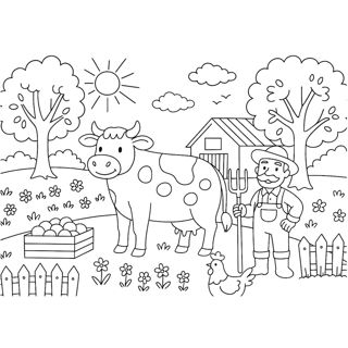 A Day on the Farm: Fun and Relaxation