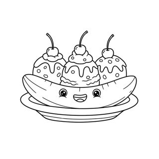 Banana Split Bliss: A Happy Sundae Delight