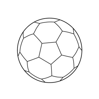 Geometric Football Design: The Art of Simplistic Precision