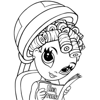 Salon Fun: Coloring Curls and Style with Lisa Frank