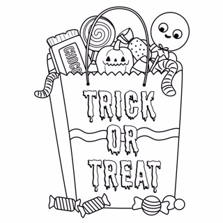 Halloween coloring page 2