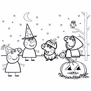 Halloween coloring page 7