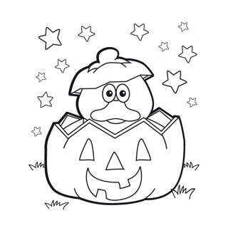 Halloween coloring page 15