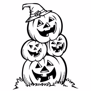 Halloween coloring page 29