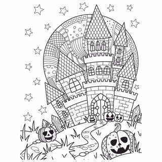 Halloween coloring page 32