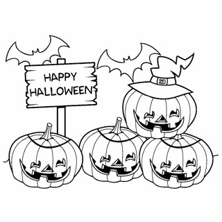 Halloween coloring page 34
