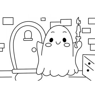 Friendly Ghost's Halloween Adventure