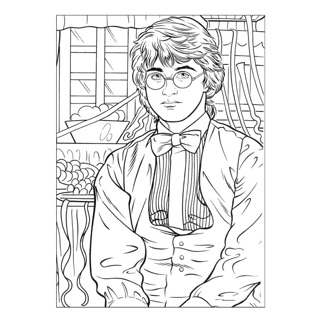 Harry Potter coloring page 10