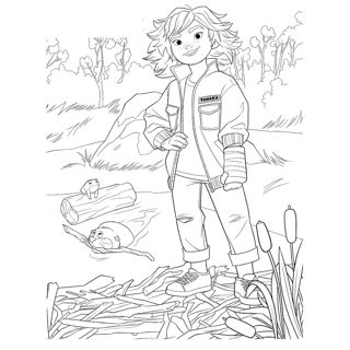 Adventurous Hoppers Exploring Nature