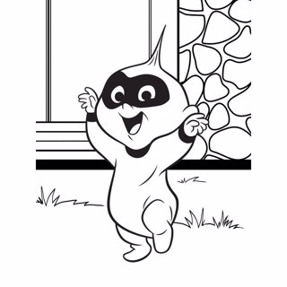Incredibles coloring page 6