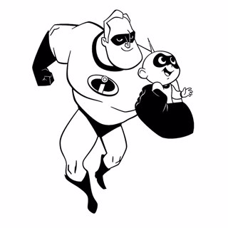 Incredibles coloring page 8