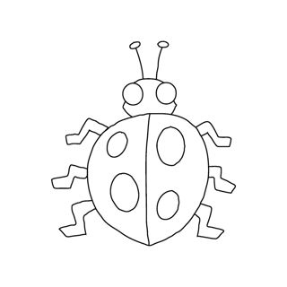 Colorful Creatures: Ladybug Coloring Fun