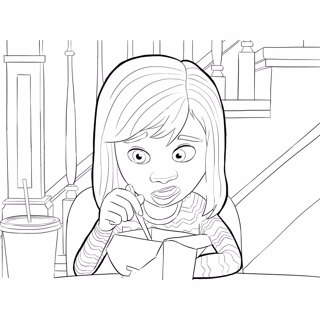 Inside Out coloring page 13